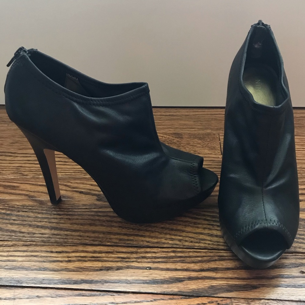 Nine West Peep Toe Booties